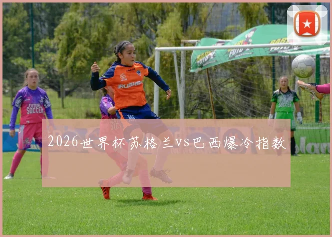 2026世界杯苏格兰vs巴西爆冷指数